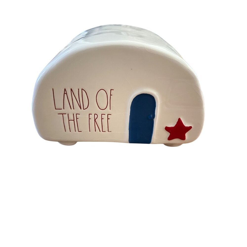 Rae Dunn "Land of the free" Camper Trailer